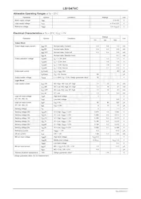 LB1947VC-XE Datasheet Page 2