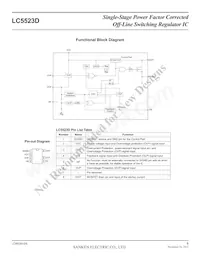 LC5523D Datasheet Page 6