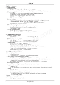 LC78615E-01US-H Datasheet Pagina 2