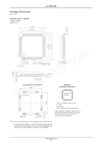 LC78615E-01US-H Datasheet Pagina 5