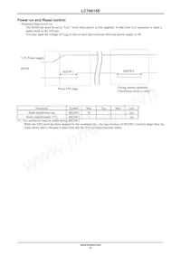 LC78615E-01US-H數據表 頁面 11