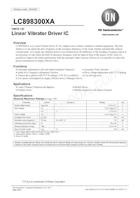 LC898300XA-MH Datasheet Cover