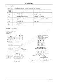 LC898301XA-MH Datasheet Page 5