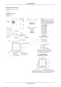 LV25500PQA-NH Datasheet Page 5