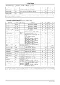 LV25810PEB-6156H Datasheet Pagina 3