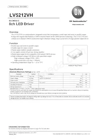 LV5212VH-MPB-H Datasheet Copertura