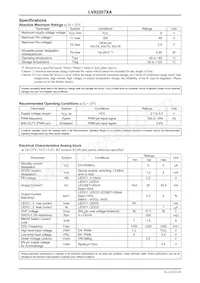 LV52207XA-VH Datasheet Pagina 2