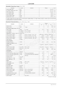 LV8105W-TLM-E Datasheet Page 2