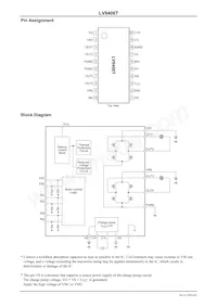 LV8406T-MPB-E Datasheet Page 4