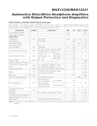 MAX13330GEE/V+T Datasheet Pagina 3