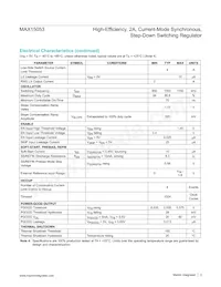 MAX15053AEWL+T Datasheet Pagina 3