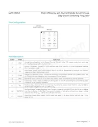 MAX15053AEWL+T Datasheet Pagina 9