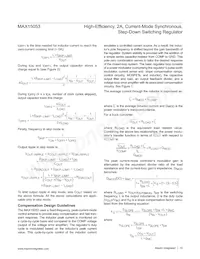 MAX15053AEWL+T Datasheet Pagina 15