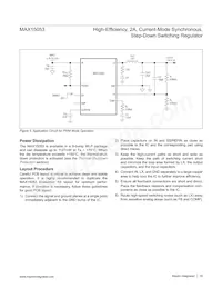 MAX15053AEWL+T Datasheet Page 19