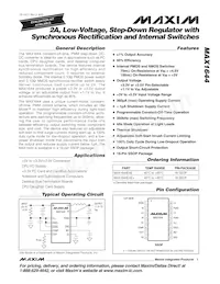 MAX1644EAE+TG074 Datenblatt Cover