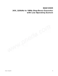 MAX16909RAUE/V+CMD Datenblatt Seite 19