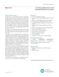 MAX17127ETP+T Datasheet Copertura