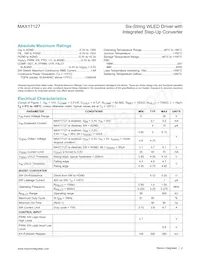 MAX17127ETP+T Datasheet Pagina 2