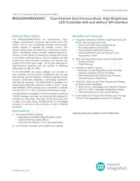 MAX20096ATJ/VY+T Datasheet Copertura