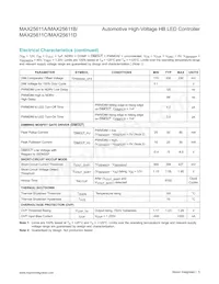 MAX25611AATC/VY+ Datenblatt Seite 5