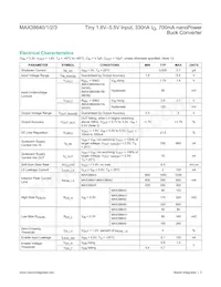 MAX38640AENT+ Datenblatt Seite 3