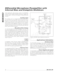 MAX4063EUD+T Datasheet Page 10