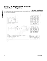 MAX4295ESE Datasheet Pagina 14