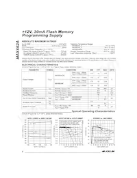 MAX662AESA+TG11 Datasheet Pagina 2