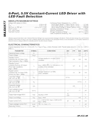 MAX6977AUE+T Datasheet Pagina 2