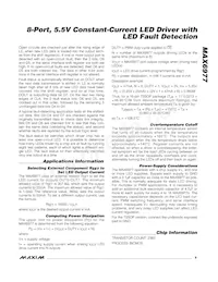 MAX6977AUE+T Datasheet Pagina 9