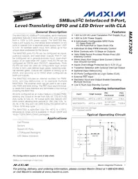 MAX7302ATE+T Datasheet Copertura