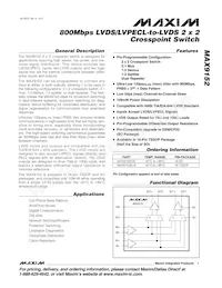 MAX9152ESE+TGA5 Datenblatt Cover