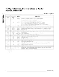 MAX9701ETG+T Datasheet Pagina 8