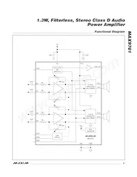 MAX9701ETG+T Datasheet Pagina 9