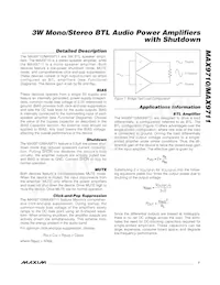 MAX9710EUE+T Datasheet Pagina 7