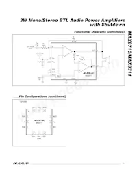 MAX9710EUE+T Datasheet Pagina 11