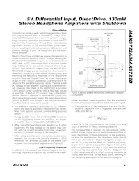 MAX9722AETE+TG069 Datasheet Page 9