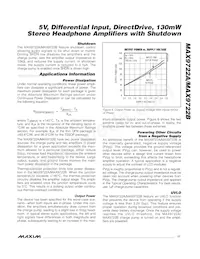 MAX9722AETE+TG069 Datasheet Pagina 11