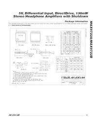 MAX9722AETE+TG069 Datenblatt Seite 19