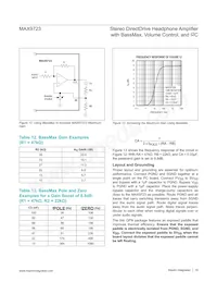 MAX9723BETE+T Datasheet Page 19