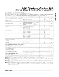 MAX9773EBP+TG45 Datasheet Pagina 3