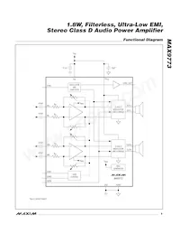 MAX9773EBP+TG45 Datasheet Page 9