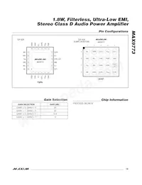 MAX9773EBP+TG45 Datasheet Page 19