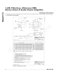 MAX9773EBP+TG45 Datasheet Page 20