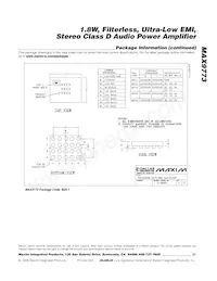 MAX9773EBP+TG45 Datasheet Page 21