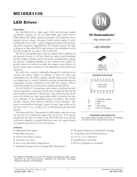 MC10SX1130DR2G Datenblatt Cover