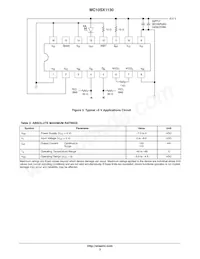 MC10SX1130DR2G數據表 頁面 3