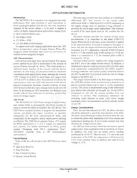 MC10SX1130DR2G Datasheet Pagina 6