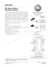 MC33030DWR2G數據表 封面