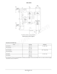 MC33030DWR2G數據表 頁面 2